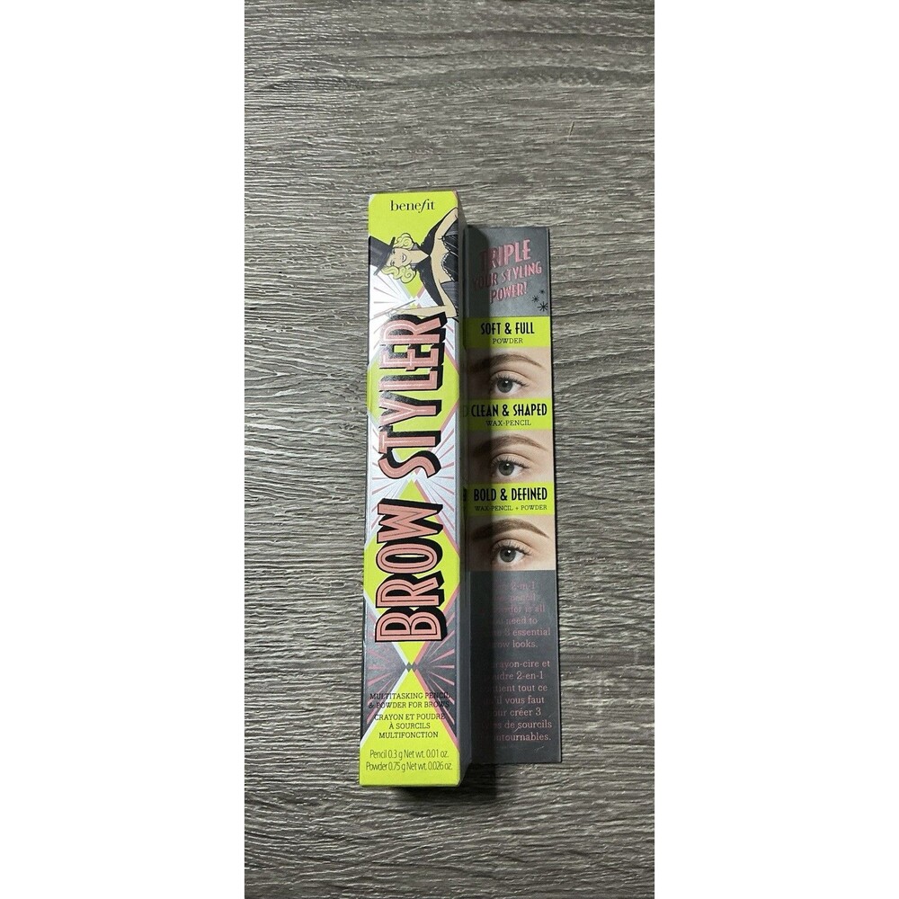Benefit Brow Styler Multitasking Pencil & Powder- Warm Light Brown